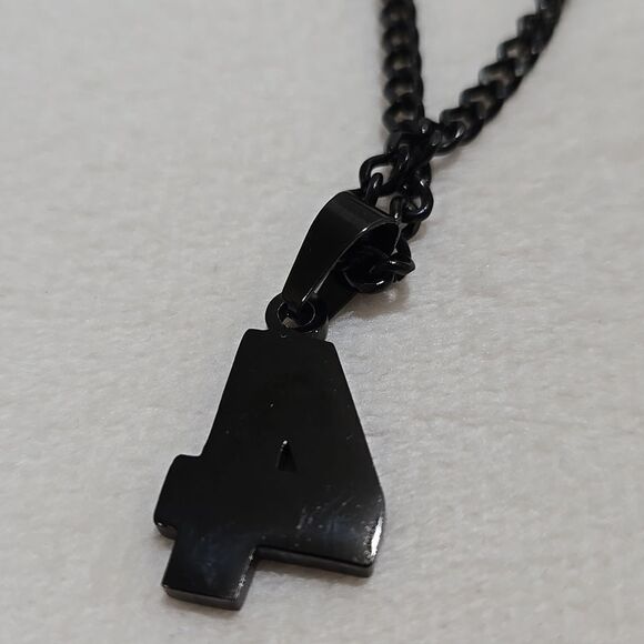 Baseball Number 4 Pendant Necklace - Picture 4 of 4